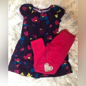 Corduroy dress and pant bundle